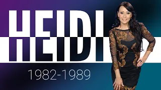 HEIDI ★ Videoklipy 1983-1989 ★ 31 písní