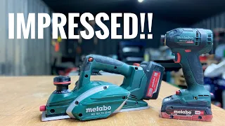 My Thoughts || Metabo Impact Driver SSD LTX 200 BLD and Metabo Planer  HO 18 LTX 20-82 Review