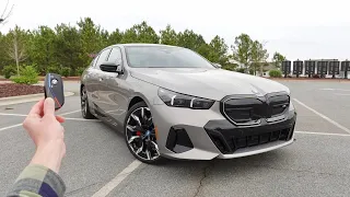 2024 BMW i5 M60 xDrive Sedan: Start Up, Walkaround, Test Drive and Review