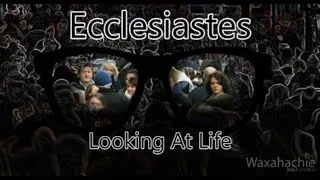 Ecclesiastes 5: (10 - 20) - Money Matters - Week 10 - Bruce Zimmerman