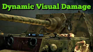 IL-2 Sturmovik: Tank Crew Dynamic Visual Damage !