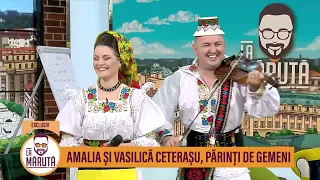 Amalia și Vasilică Ceterașu, părinți de gemeni