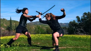 Samurai Girl Sword Fight [Rough Edit]