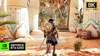 [8K] AC Origins RTX 4090 - RAYTRACING Reshade Ultimate Realism FX - PHOTOREALISTIC Graphics Showcase