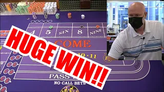 🔥INSANE RUN🔥 30 Roll Craps Challenge - WIN BIG or BUST #107