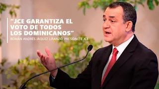 Disertación del presidente de la JCE, Román Andrés Jáquez Liranzo, en almuerzo de AMCHAMDR