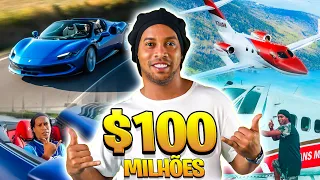 Assim vive Ronaldinho Gaúcho em 2023 (carreira, mansões, carros, negócios, fortuna...)