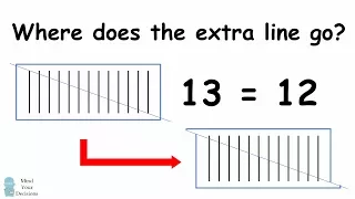 An Amusing Paradox Most People Cannot Figure Out - How Did 1 Line Vanish?