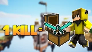 1 KILL = 1 ONE CHEST CHALLENGE! - Minecraft SKYWARS