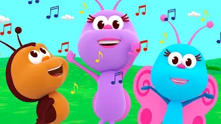 Best Nursery Rhymes For Little Kids! Little Bugs Sing and Dance Together | Boogie Bugs