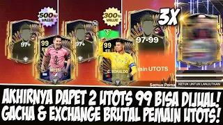 DAPET 2 PEMAIN 99 BISA DIJUAL!! GACHA & EXCHANGE BRUTAL PEMAIN UTOTS EVENT TOTS 24 EASPORT FC MOBILE