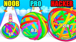 NOOB vs PRO vs HACKER Flexy Runner