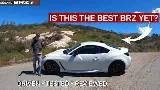 Is the 2024 Subaru BRZ tS the BEST BRZ Yet? - Upgraded brakes! Fancy NEW Shocks!