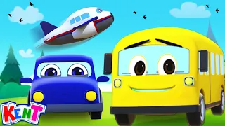 The Vehicle Song - More Nursery Rhymes For Kids | Kent The Elephant