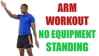 Arm Workout No Equipment Standing/ 20 Minute Home Arm Workout