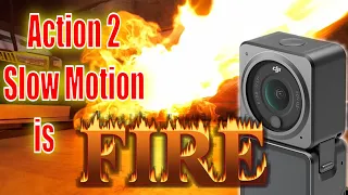 Dji Action 2 Slow Motion is on FIRE!