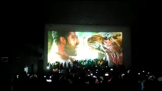 #RRR trailer response in theatre | #ntr #ramcharan