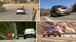 2014 AUDI Q3 VS BMW X1 VS MERCEDES GLA VS RANGE ROVER EVOQUE