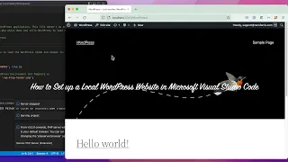 How to Set up a Local WordPress Website in Microsoft Visual Studio Code