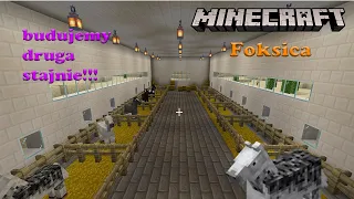 |Budujemy drugą stajnie w MINECRAFT!!! |Minecraft z Foksicą|