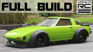 Widebody Mazda RX-7 1/24 Scale RC Model Car Custom Build