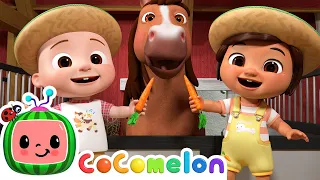 Yes Yes Vegetables On The Farm | CoComelon Nursery Rhymes & Kids Songs