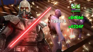 DARTH MALGUS KILLS NOT JUST THE MEN, BUT THE WOMEN AND CHILDREN TOO! Whack a Tusken Mini Game SWGOH