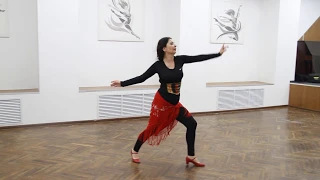 Стилизованный цыганский танец Венеры Ферарь/"Золотые купола" М. Круг (1 часть)