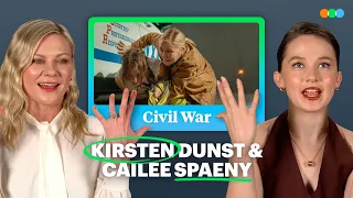 Kirsten Dunst and Cailee Spaeny on the Civil War Mentorship & Sofia Coppola Connection