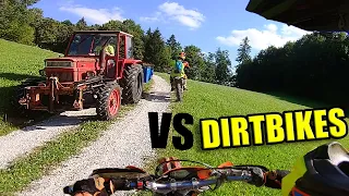 Angry People On Dirt Bikers - Riding On Fresh Grass | No Farmers No Food