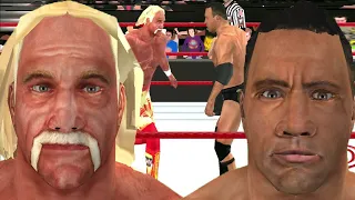 Hulk Hogan Vs. The Rock Gameplay