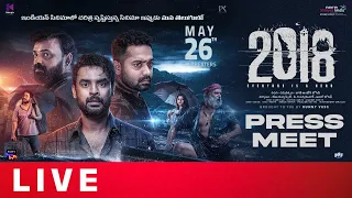 2018 Movie Press Meet (Telugu) Event Live | Tovino Thomas | Jude Anthany Joseph | Shreyas Media