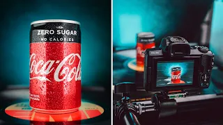 Shoot a Cinematic Cola Commercial on a BUDGET Camera at Home!