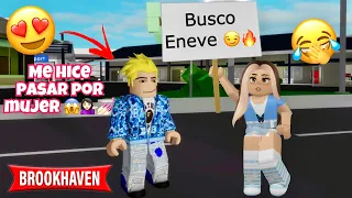 ME HAGO PASAR 😈 POR CHICA 😘💅🏻 EN BROOKHAVEN Reto Extremo 😱 ROBLOX