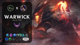 Warwick Top vs Garen - EUW Master Patch 13.14