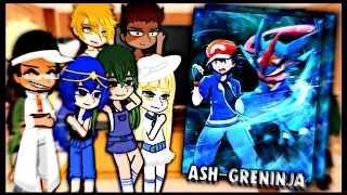 Pokemon Alola Gang React to Ash-Greninja!
