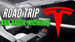 Model Y Road Trip to Ann Arbor, Michigan