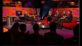 [Vietsub] Graham Norton Show | James McAvoy, Michael Fassbender, Jessica Chastain, Sophie Turner 2/3