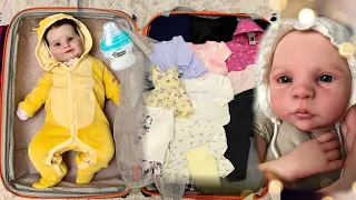 ВЛОГ: Новая малышка / Собираемся в отпуск с РЕБОРНОМ / уборка в детском шкафу
