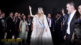 Krystyna Pyszková FIRST VIDEO After Winning the 71st Miss World Crown