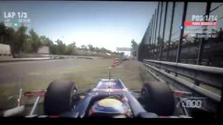 F1 2010 Gameplay Video - Monza 5