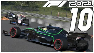 A Tough Day For Guanyu | F1 2021 My Team Season 1 | Race 10/20 | Belgian Grand Prix