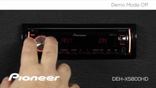 How To - DEH-X5800HD - Demo Mode Off