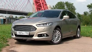 Ford Mondeo 2015 - Тест-драйв версии с 2.0L EcoBoost 200Hp via ATDrive