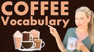 Learn Coffee in English | Different Coffee drinks vocabulary | English with Jackie