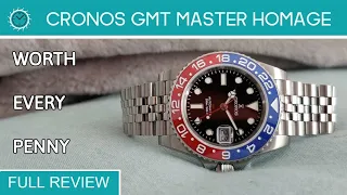 Cronos GMT Pepsi   Full Review.  The Holy Grail of AliExpress?