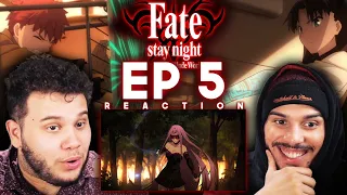 Fate/stay night: Unlimited Blade Works Episode 5 REACTION | Dancing After School