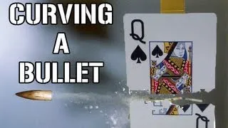 HOW TO CURVE A BULLET AND SPLIT A CARD.