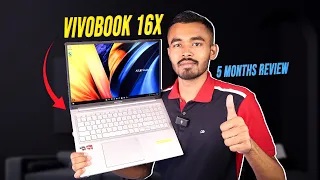 Asus VivoBook 16X REVIEW 🔥 After 5 Months | Best Laptop For Students ⚡ Coding under 50000