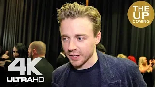 Jack Lowden on Fighting with My Family, WWE, acting, wrestling, Florence Pugh at premiere